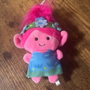 Hallmark Pink and Blue Troll Plush Toy